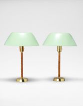 Isa Johansson-Pape Pair of 'Senator' table lights, model no. 40-025, circa 1955