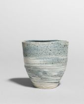 Lucie Rie Oval vase, circa 1976