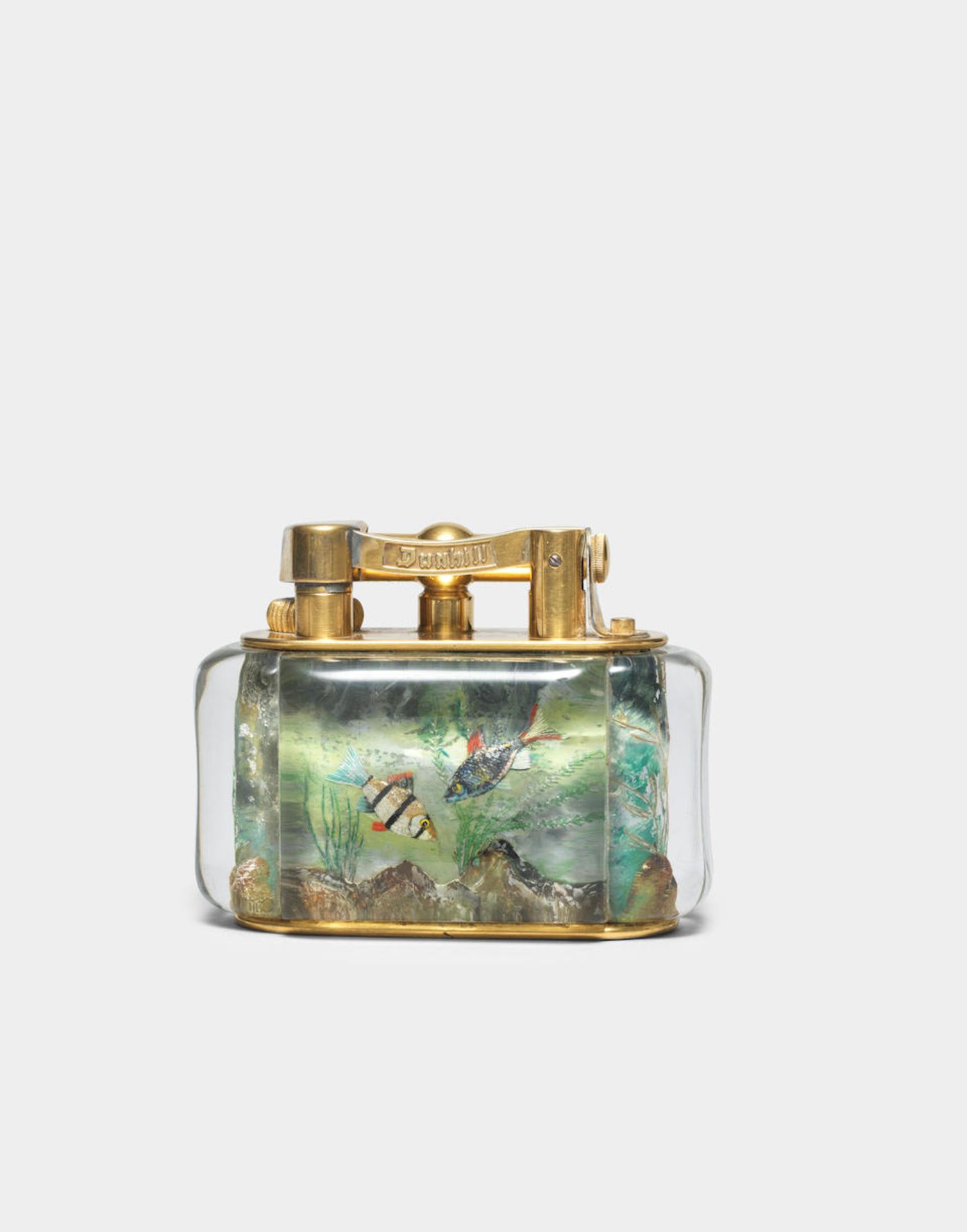 Alfred Dunhill 'Aquarium' lighter, 1949-1959