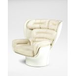 Joe Colombo 'Elda' swivel armchair, designed 1963