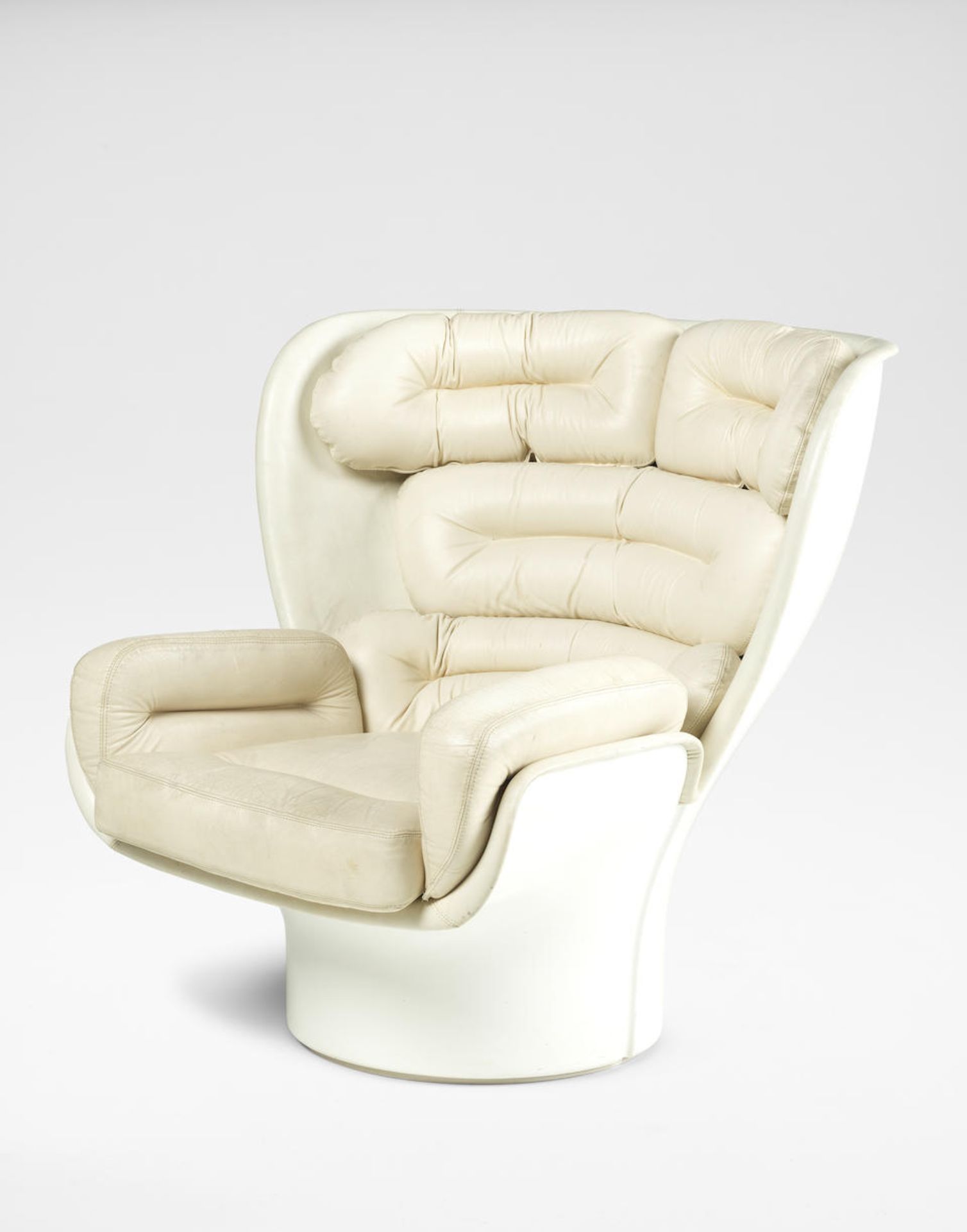 Joe Colombo 'Elda' swivel armchair, designed 1963