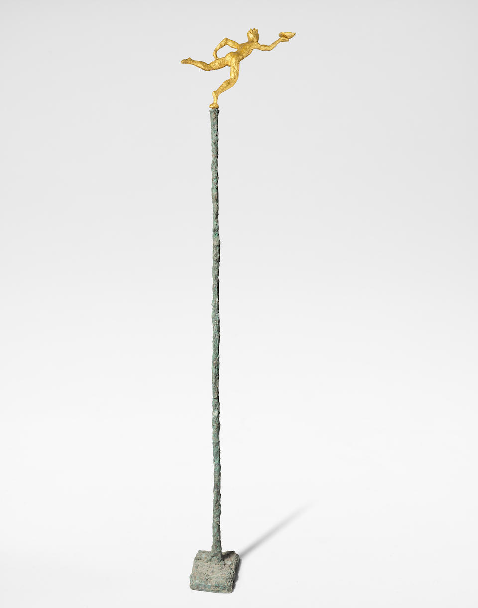 Jean Lamore Large 'Comète' candlestick, 1993 - Image 2 of 2