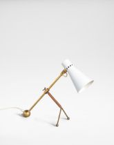 Tapio Wirkkala Adjustable table lamp, model no. K 11-16, circa 1958