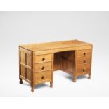 Robert 'Mouseman' Thompson Kneehole desk