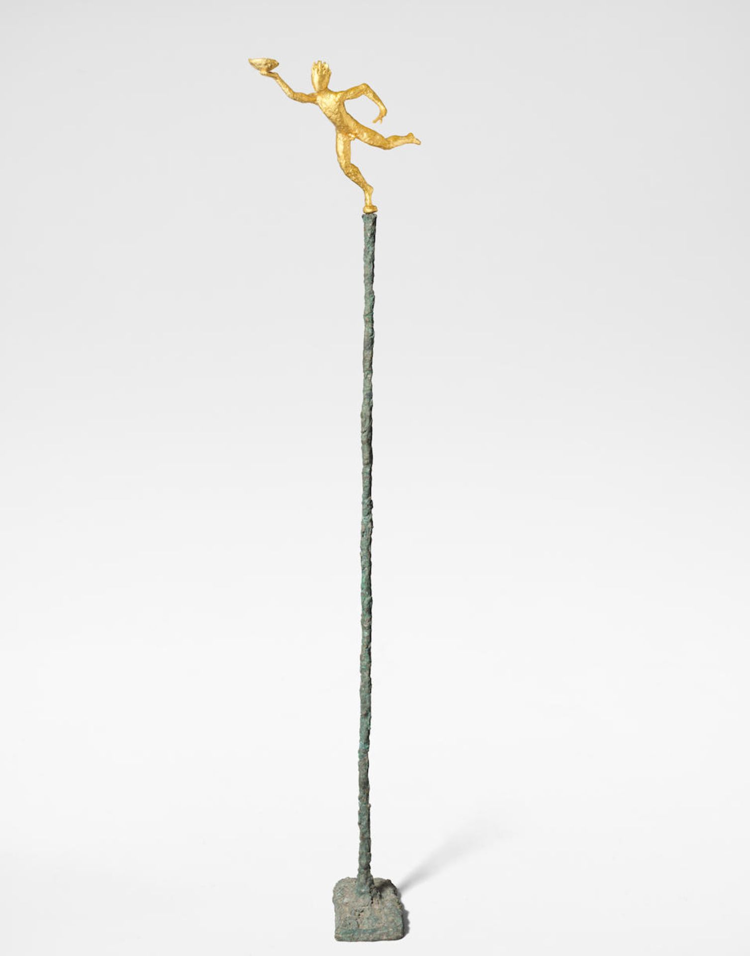 Jean Lamore Large 'Comète' candlestick, 1993
