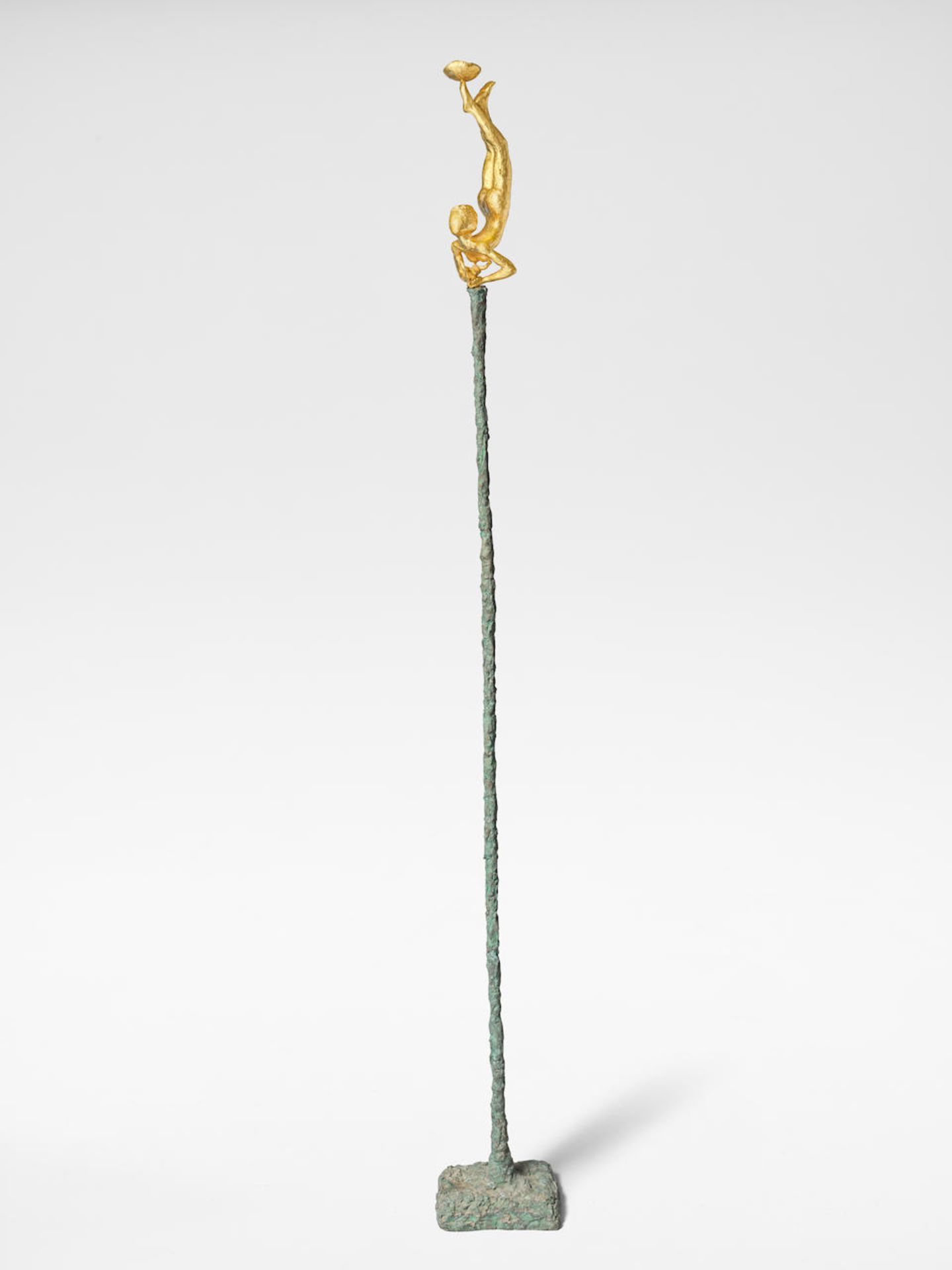 Jean Lamore Large 'Naissance' candlestick, 1993
