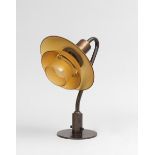 Poul Henningsen 'Miniature' table lamp, type 2/2 shades, designed 1931, produced 1931-1933