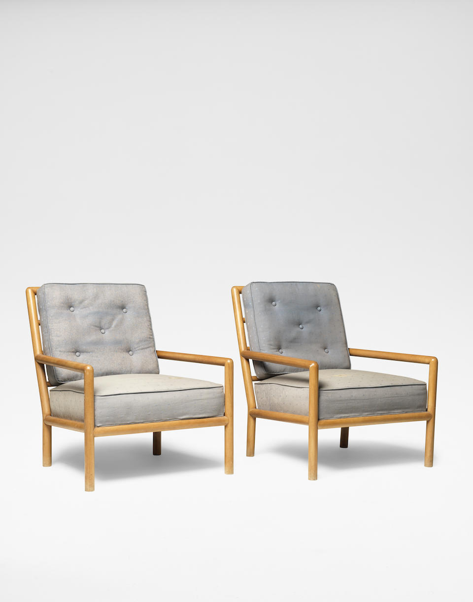 T.H. Robsjohn-Gibbings Pair of armchairs, 1950