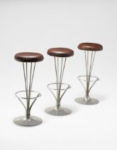 Piet Hein Set of three bar stools, model no. FL 9511, designed 1961, produced 1974