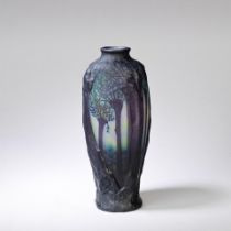 Daum Frères 'Landscape' vase, circa 1910