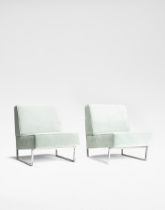 Pierre Guariche Pair of 'Courchevel' lounge chairs, circa 1959