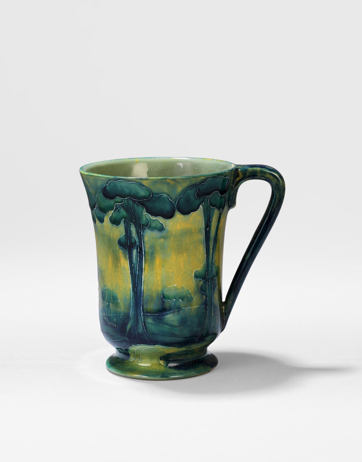 William Moorcroft 'Hazledene' mug, circa 1905