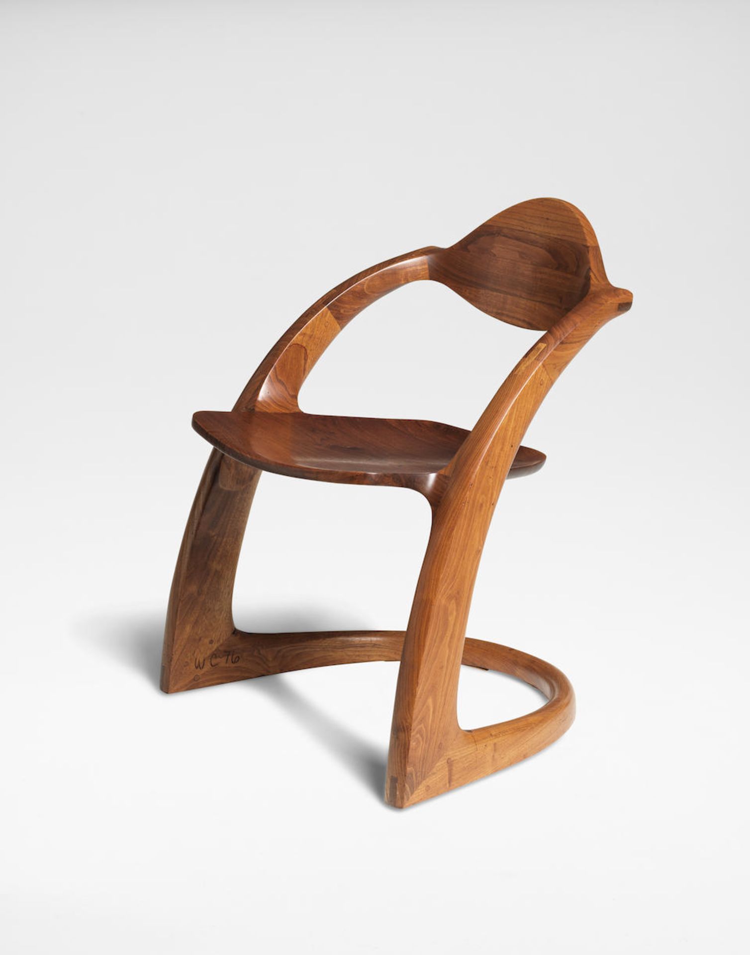 Wendell Castle 'Zephyr' armchair, 1976