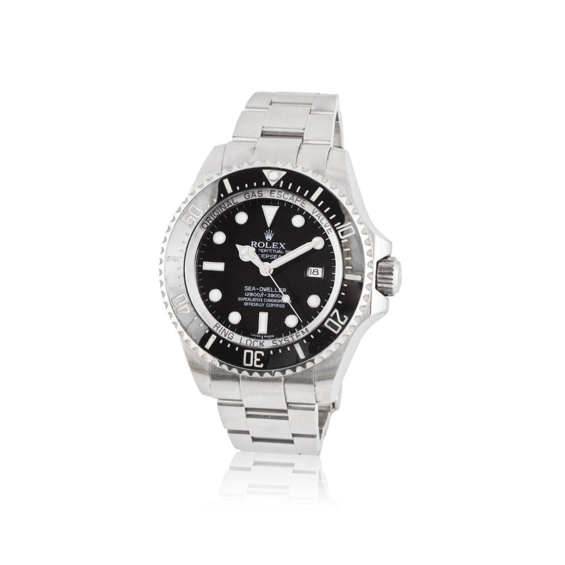 Rolex. A stainless steel automatic calendar bracelet watch Rolex. Montre bracelet en acier avec ...