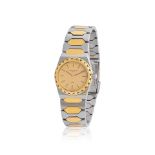 Vacheron Constantin. A fine lady's 18K gold and stainless steel quartz bracelet watch Vacheron C...