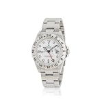 Rolex. A stainless steel automatic calendar bracelet watch with dual time zone Rolex. Montre bra...