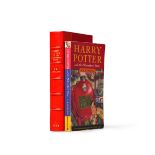 FIRST EDITION OF THE FIRST BOOK, WRAPPERS ISSUE. ROWLING, J.K. B. 1965. Harry Potter and the Phi...