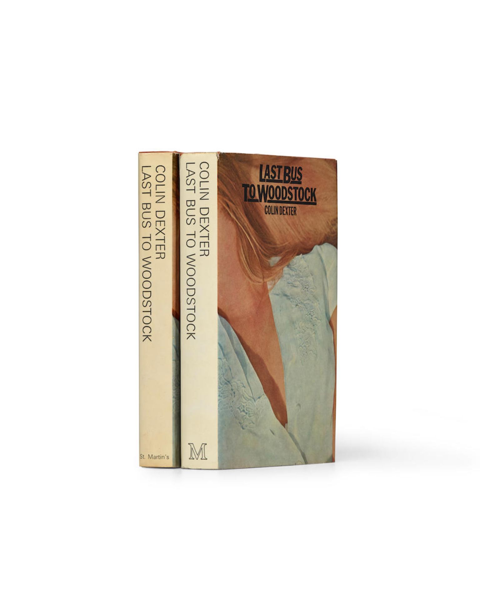 DEXTER, COLIN. 1930-2017. Last Bus to Woodstock. London: MacMillan, 1975.