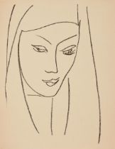 MATISSE, HENRI. 1869-1954. ALCAFORADO, MARIANNA. Les Lettres Portugaises. Paris: Teriade, 1946.