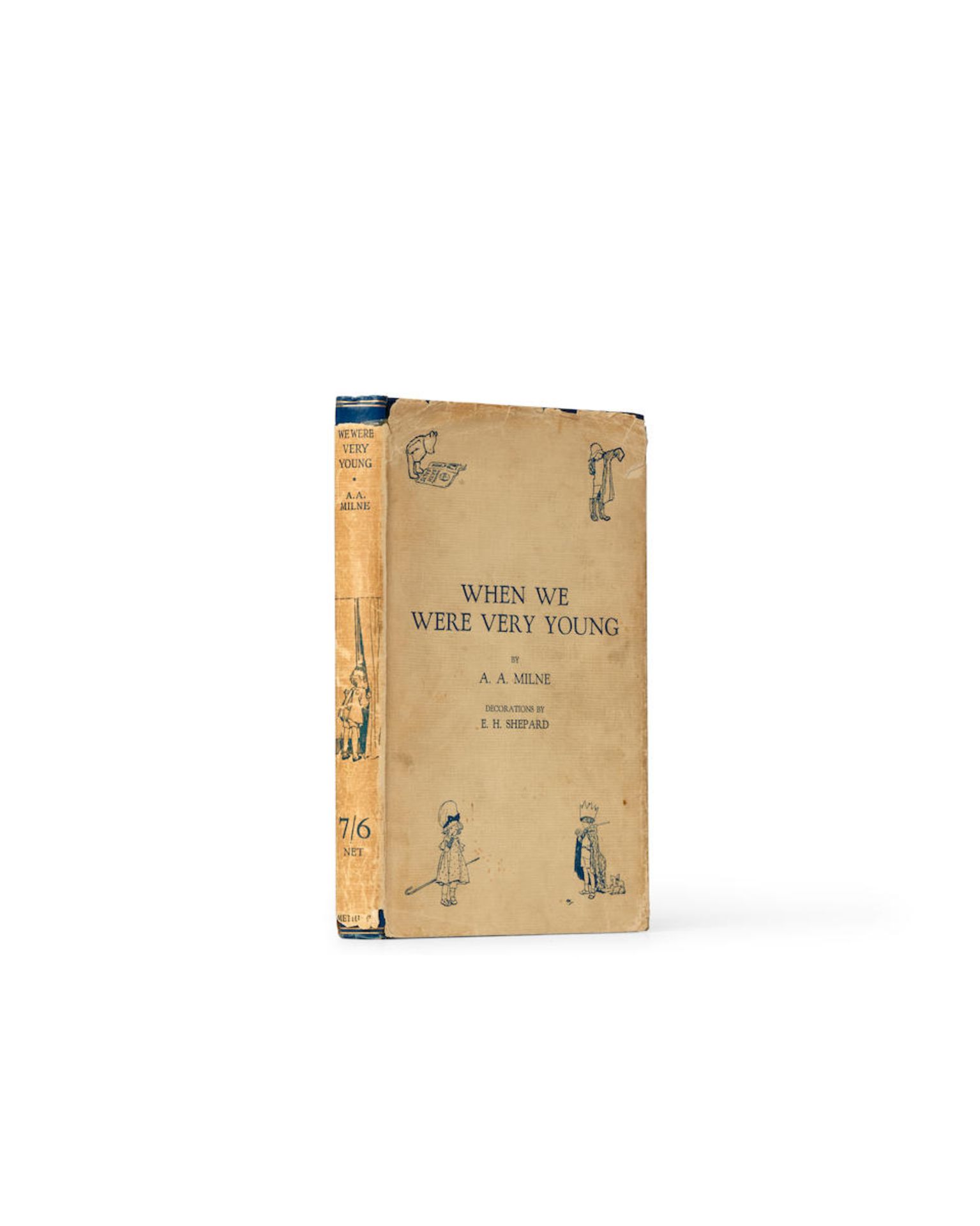 E.H. SHEPARD PRESENTATION COPY OF THE FIRST WINNIE-THE-POOH BOOK APPEARANCE. MILNE, A.A. & ERNES... - Image 2 of 2