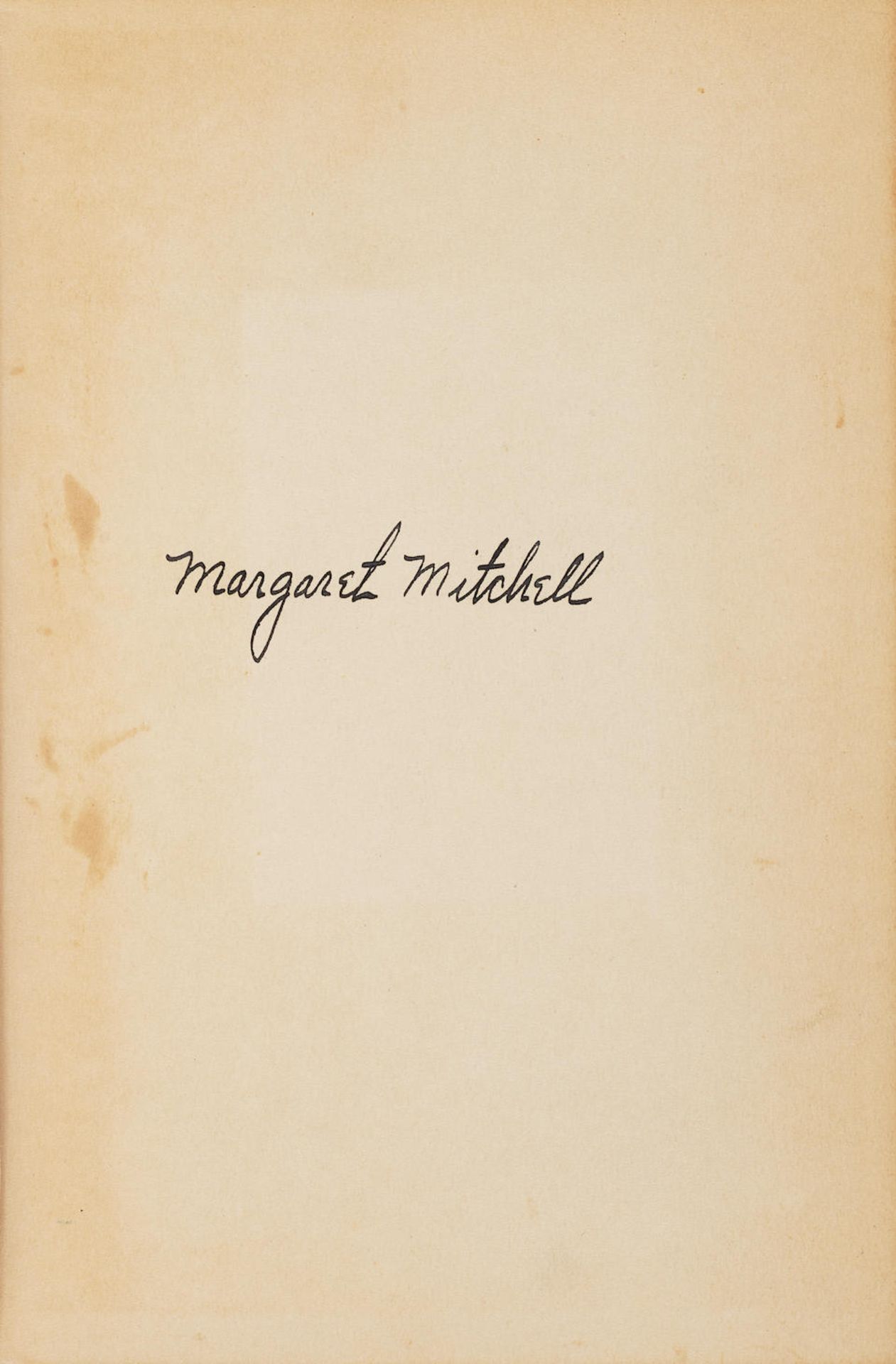 MITCHELL, MARGARET. 1900-1949. Gone with the Wind. New York: The MacMillan Co., 1936.