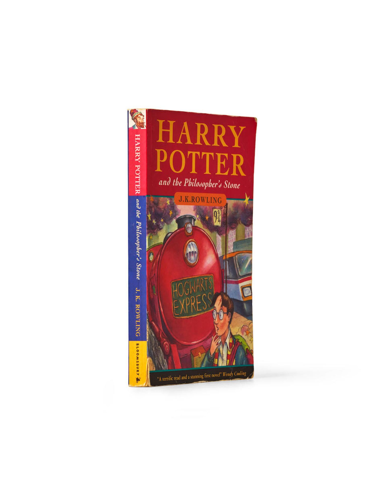 FIRST EDITION OF THE FIRST BOOK, WRAPPERS ISSUE. ROWLING, J.K. B. 1965. Harry Potter and the Phi... - Bild 2 aus 2