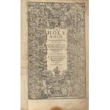BIBLE IN ENGLISH: THE GREAT 'SHE' BIBLE. The Holy Bible, Conteyning the Old Testament, and the N...