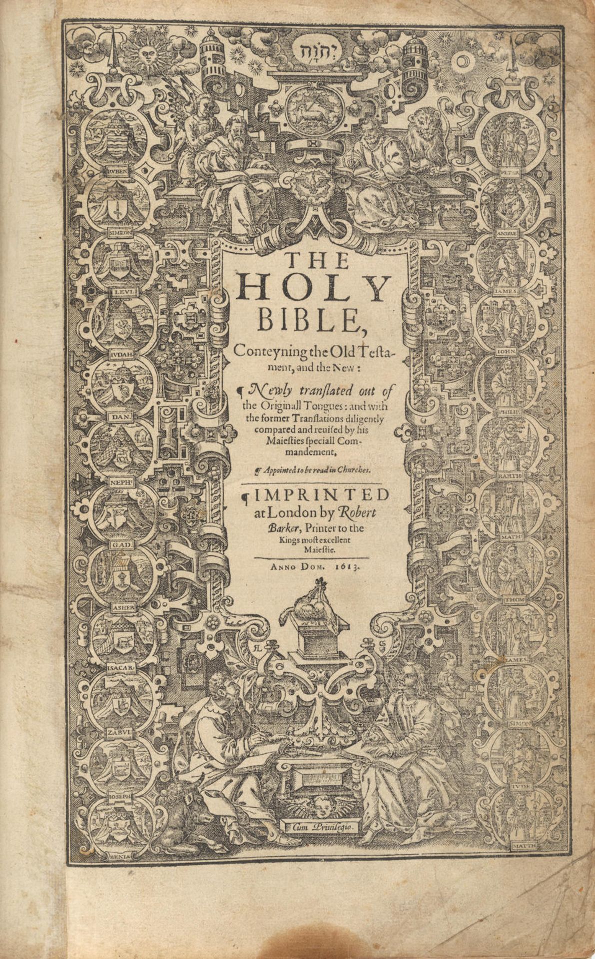 BIBLE IN ENGLISH: THE GREAT 'SHE' BIBLE. The Holy Bible, Conteyning the Old Testament, and the N...