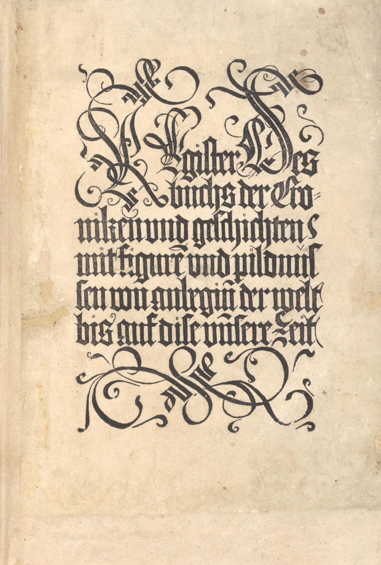 NUREMBERG CHRONICLE. SCHEDEL, HARTMANN. 1440-1514. Liber chronicarum. [in German: Das Buch der ... - Bild 2 aus 3