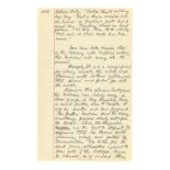 ZANE GREY'S ORIGINAL MANUSCRIPT FOR ONE OF HIS MOST IMPORTANT WORKS. GREY, ZANE. 1872-1939. THE ...