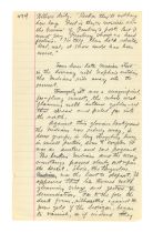 ZANE GREY'S ORIGINAL MANUSCRIPT FOR ONE OF HIS MOST IMPORTANT WORKS. GREY, ZANE. 1872-1939. THE ...