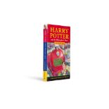 FIRST EDITION OF THE FIRST HARRY POTTER BOOK. ROWLING, J.K. B. 1965. Harry Potter and the Philos...