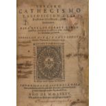 THE THIRD OR FOURTH BOOK PRINTED IN SOUTH AMERICA. ACOSTA, JOSEPH DE. Tercero Cathecismo y Expos...