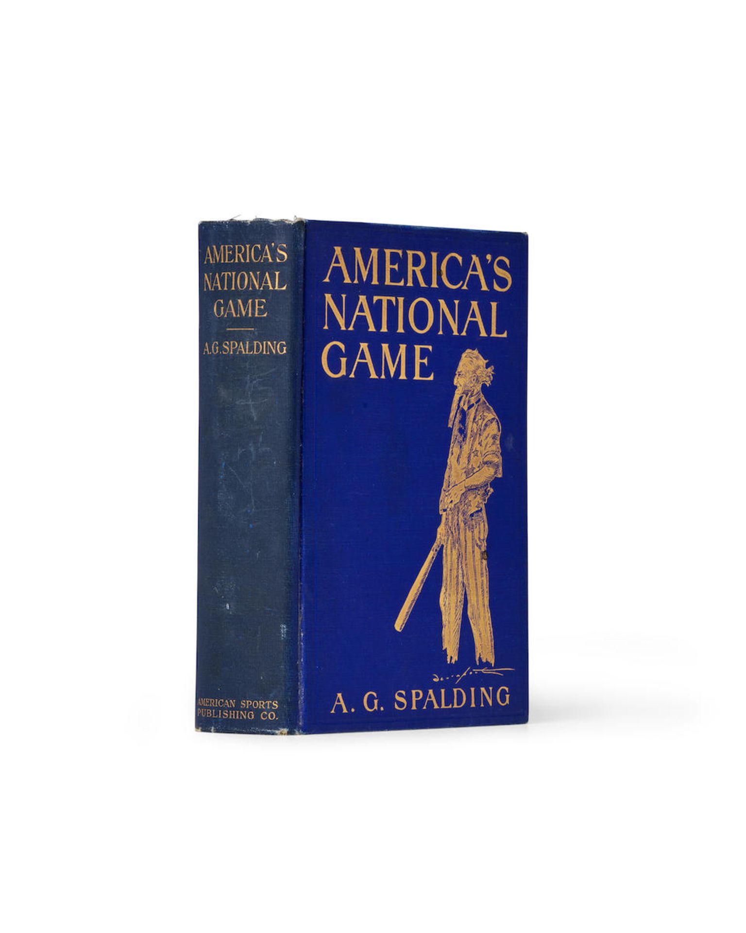 BASEBALL. SPALDING, ALBERT GOODWILL. 1849-1915. America's National Game. Historic Facts Concerni...
