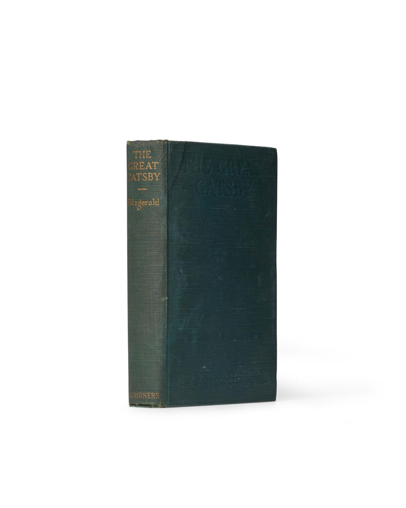 FITZGERALD, F. SCOTT. 1896-1940. The Great Gatsby. New York: Charles Scribner's Sons, 1925.