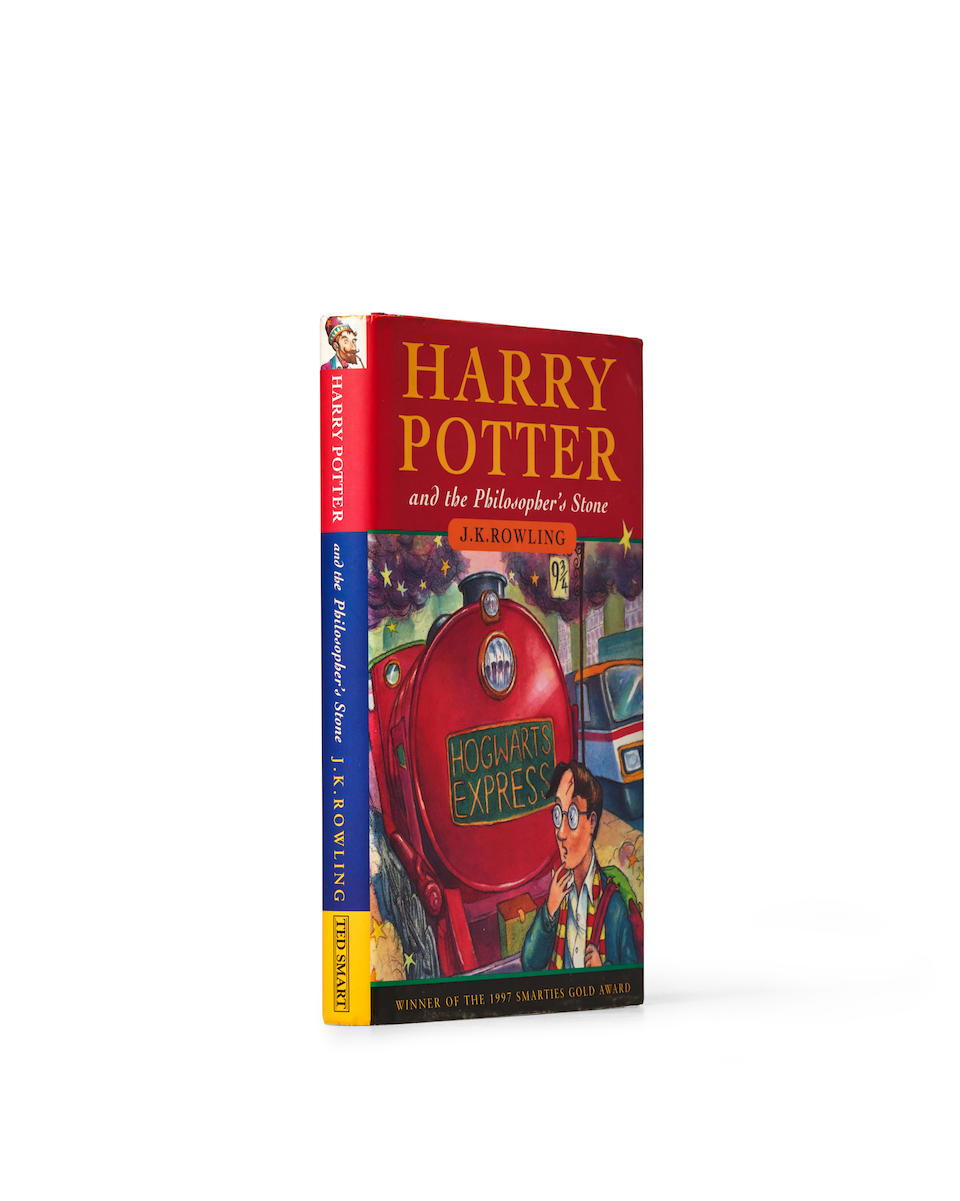 TED SMART EDITION OF THE FIRST HARRY POTTER NOVEL. ROWLING, J.K. B. 1965. Harry Potter and the P...