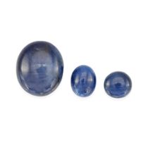 A GROUP OF LOOSE SAPPHIRES