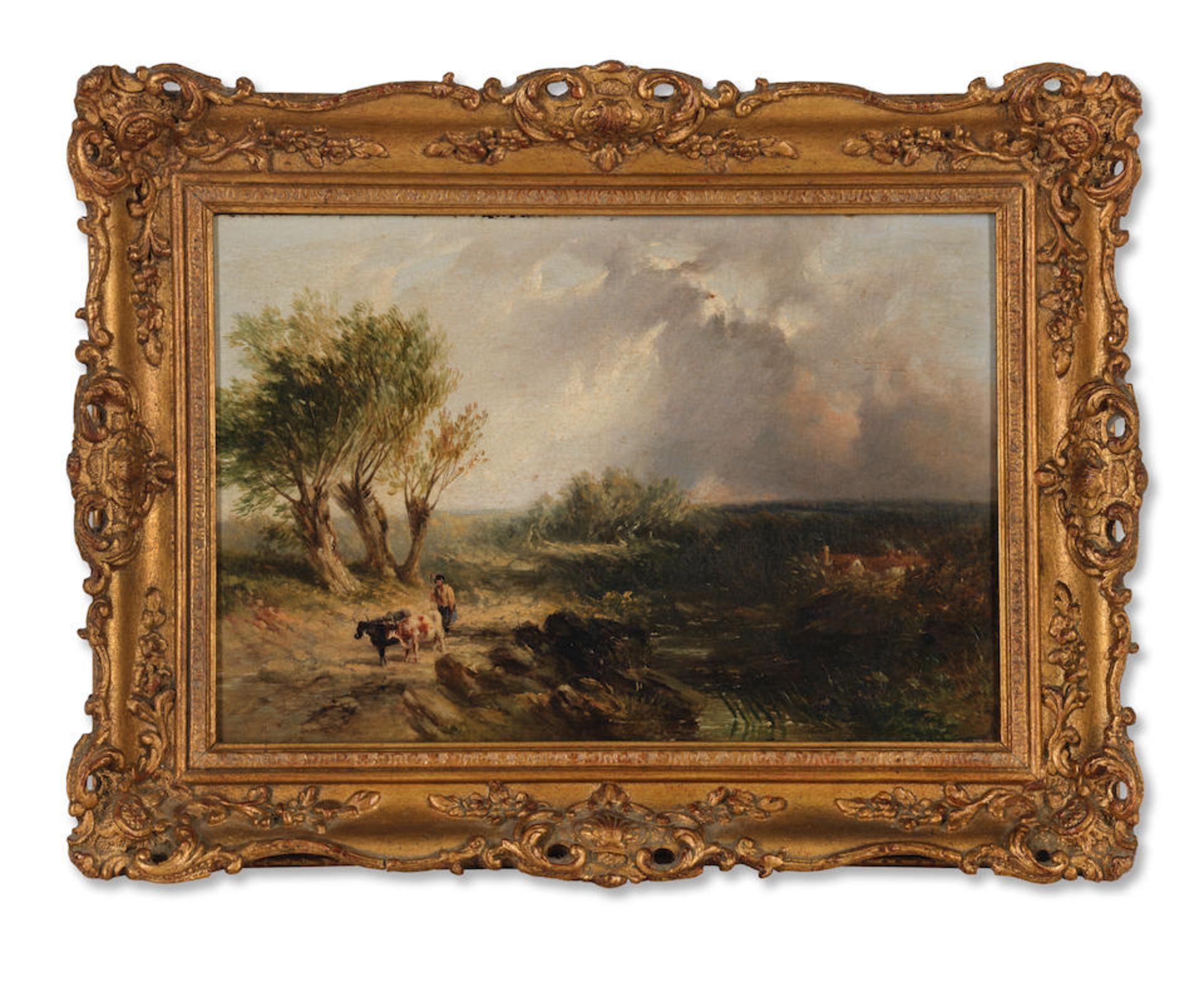 Circle of Edmund John Niemann (British, 1813-1876) Returning the cattle - Bild 3 aus 3