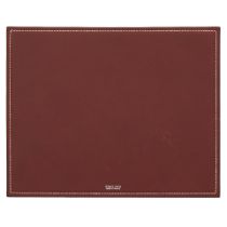 Hermès: a Rouge H and Rouge Vif Leather Mousepad 2000