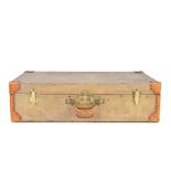 Hermès: a Parchment Suitcase First half of 20th Century