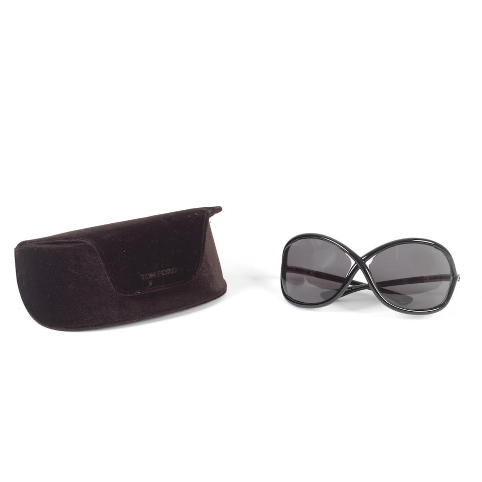 Tom Ford: a Pair of Black Whitney Sunglasses (Includes case)
