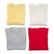 Ralph Lauren: Four Men's Cable-Knit Cashmere Jumpers