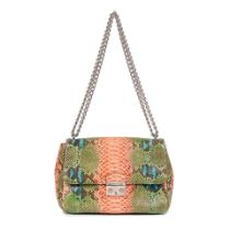 Christian Dior: a Multicolour Python Large Miss Dior Bag Spring/Summer 2014 (includes authentici...