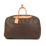 Louis Vuitton: a Monogram Alize 55 1997 (includes handle tidy and luggage tag)