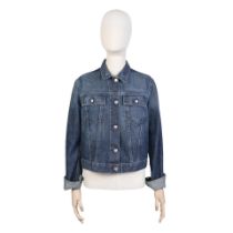 Fendi: a Washed Denim Jacket