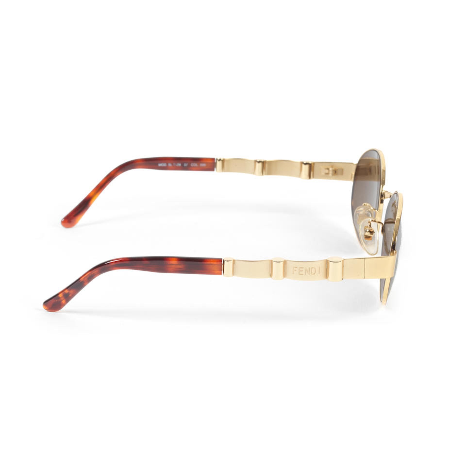 Fendi: a Pair of Oval Sunglasses - Image 2 of 2