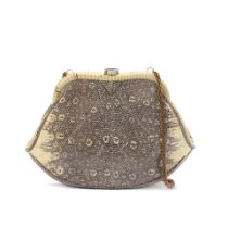 Chanel: a Natural Ombre Lizard Evening Frame Bag 1980s pre-serialisation (includes dust bag)