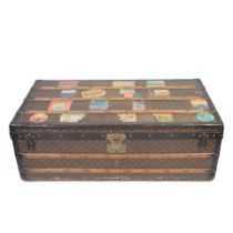 Louis Vuitton: a Large Monogram Cabin Trunk 1920s