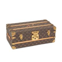 Louis Vuitton: a Monogram Canvas Malle Fleurs Flower Trunk