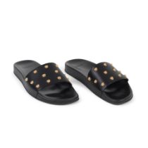 Versace: a Pair of Men's Sliders